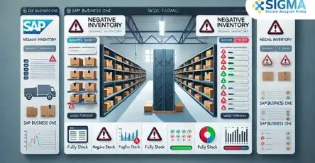 Negative Inventory Management in SAP Business One